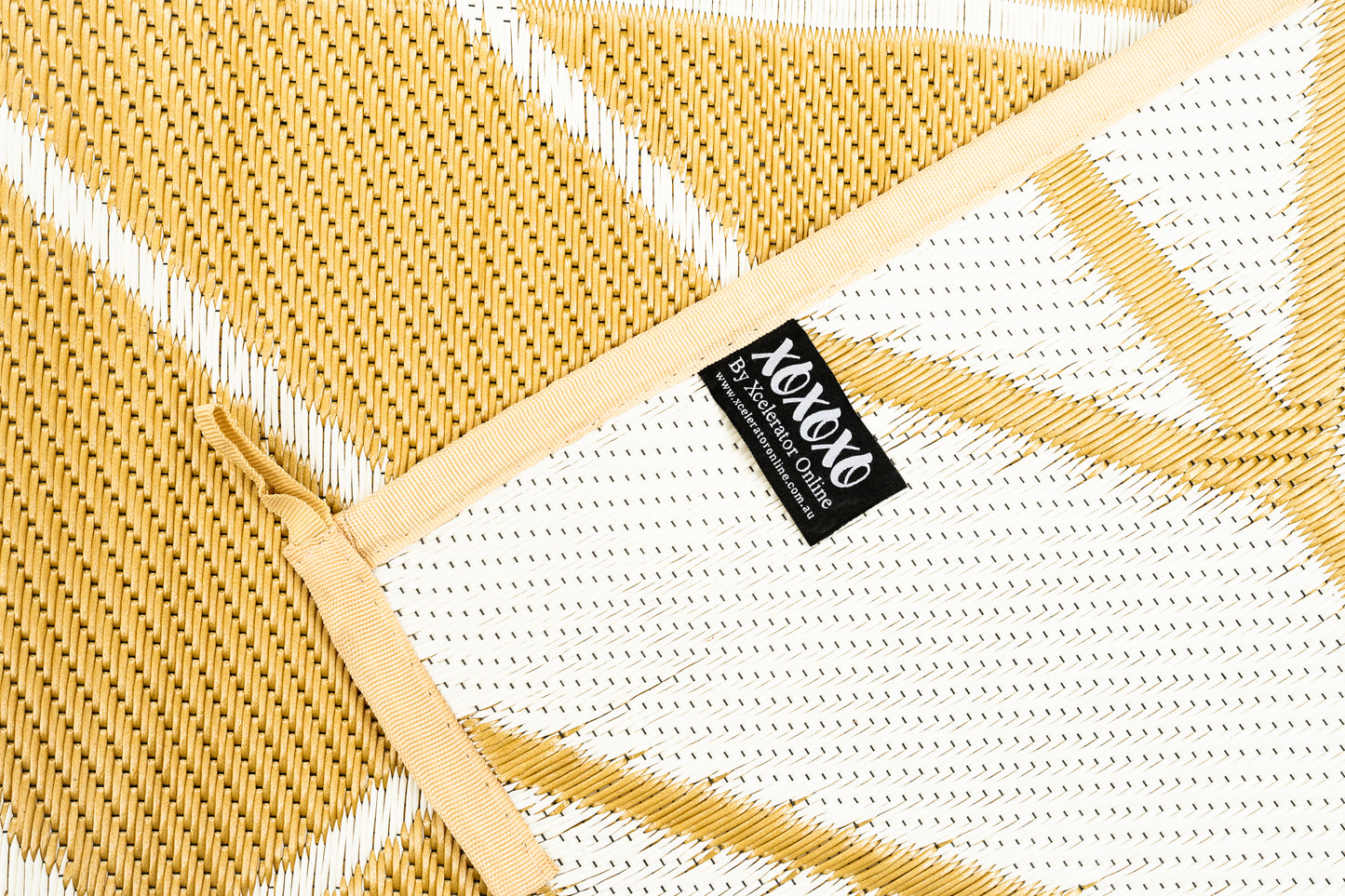 Outdoor Rug - Glamorous Metallic and Cream