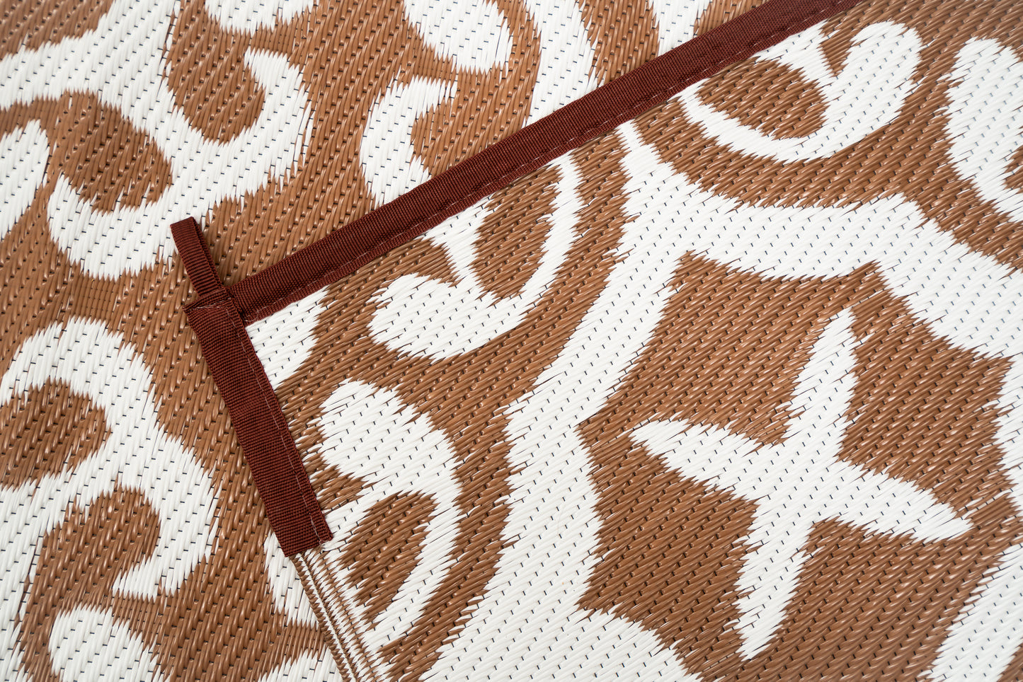 Outdoor Rug - Lisboa Beige and White