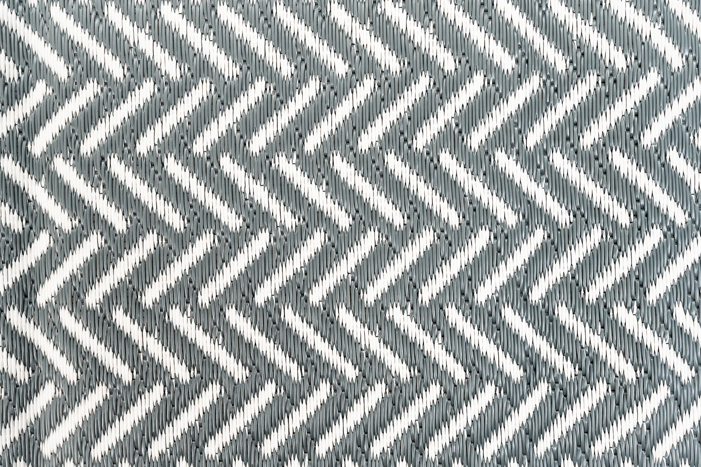 Outdoor Rug - Herringbone Cool Grey
