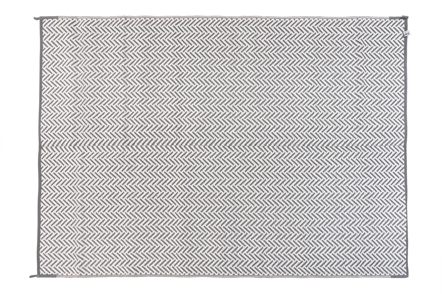 Outdoor Rug - Herringbone Cool Grey