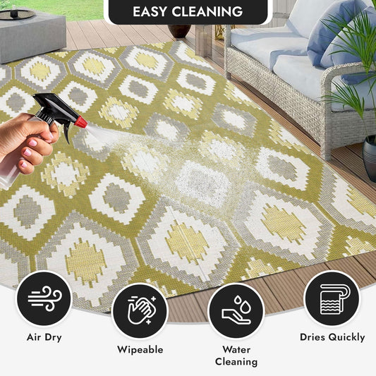 How to Clean Outdoor Rugs Properly