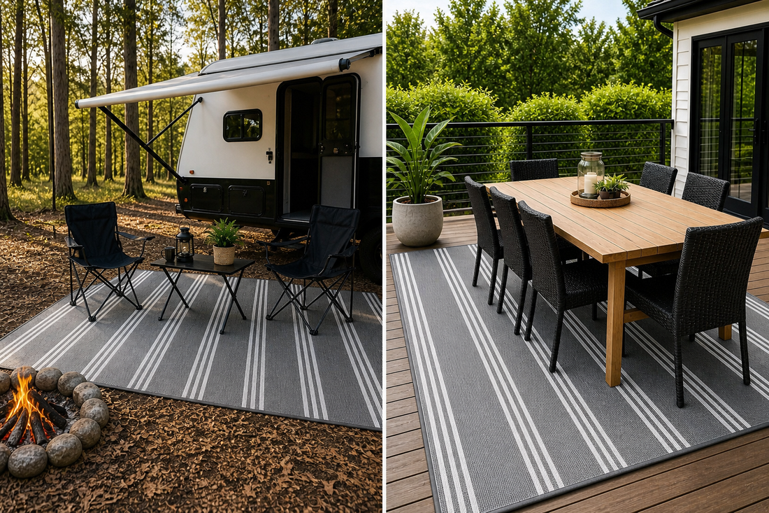 Outdoor Rugs vs Camping Mats Australia – What’s the Difference?