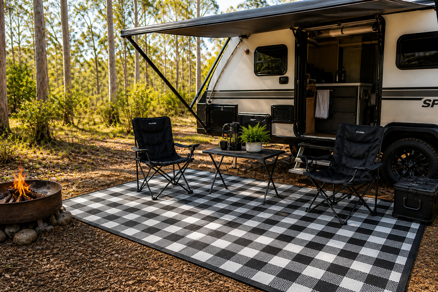 Best Outdoor Rugs for Camping & Caravans Australia – Xcelerator Online