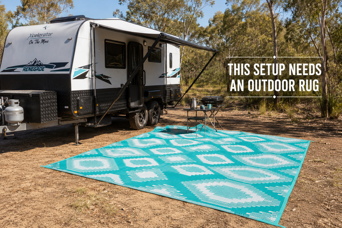 Caravan and RV Outdoor Mat Guide: Choosing the Right Size and Style