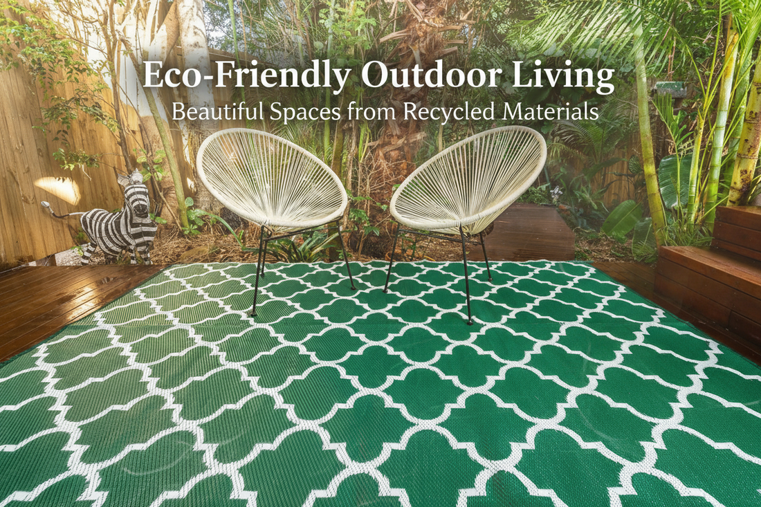 Eco-Friendly Outdoor Living: How Recycled Plastic Rugs Help the Environment