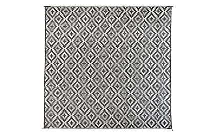 Diamond outdoor rug woven texture polypropylene material