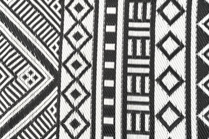 Lesotho outdoor rug woven polypropylene texture close up