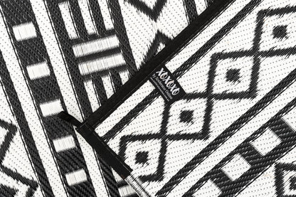 Lesotho outdoor rug folded compact for travel camping mat