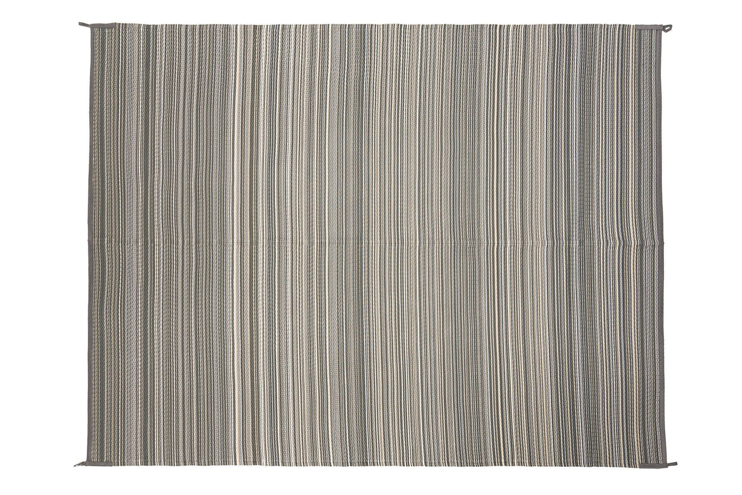 Mexicali grey outdoor rug woven polypropylene texture close up