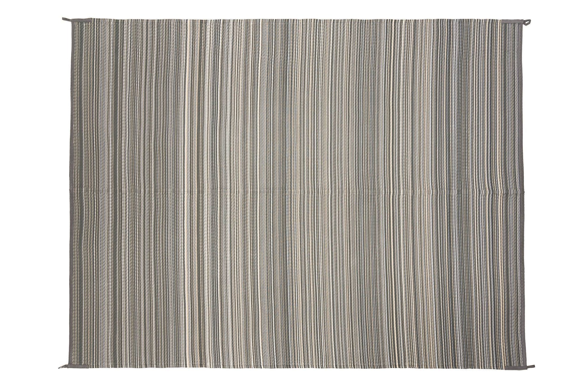 Mexicali grey outdoor rug woven polypropylene texture close up