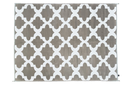 Morocco outdoor rug woven texture close up