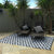 Outdoor Rug - Sparta Black And White