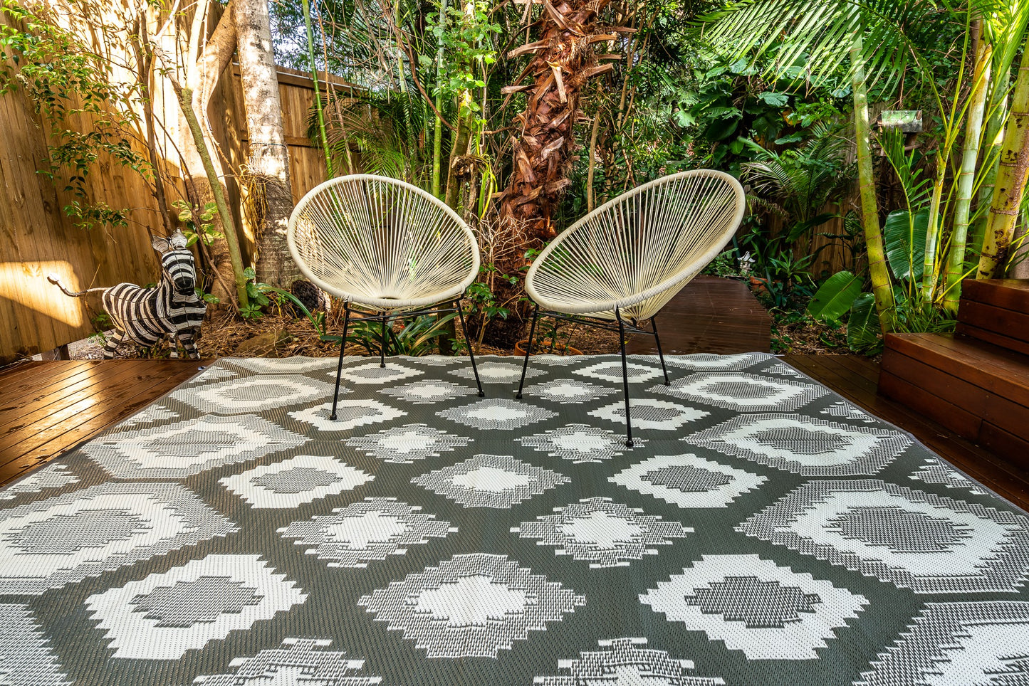 positano grey and white outdoor rug waterproof reversible camping mat